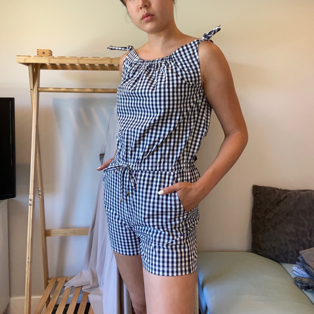 Tory Burch: Gingham Romper
